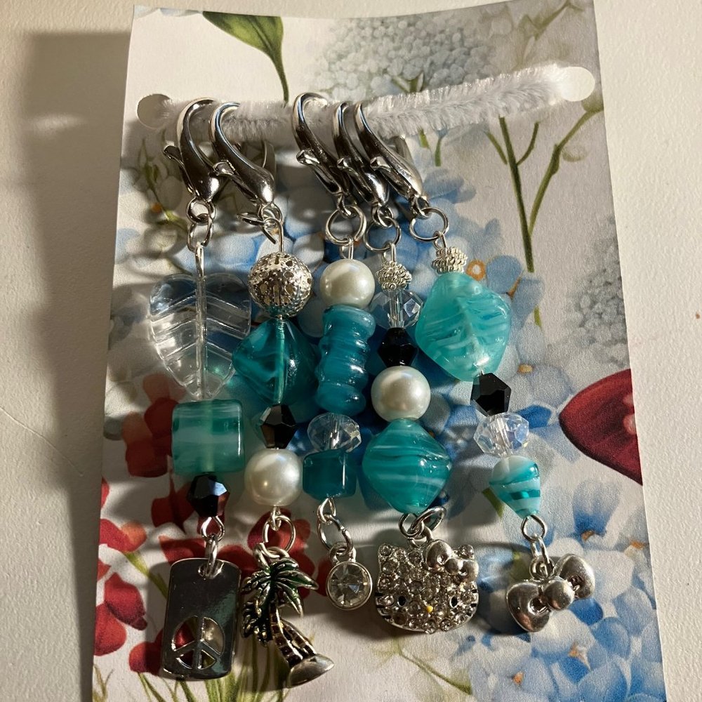 fancy Crochet stitch markers  set16